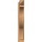 Ekena Millwork Funston Arts & Crafts Smooth Outlooker, Western Red Cedar, 5 1/2"W x 24"D x 36"H OUT06X24X36FST03SWR - alternate 3